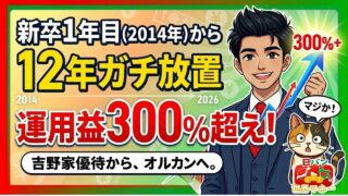 【株式投資を始めるあなたへ①】僕が新卒1年目（2014年）から投資を始めた「理由」と、今や「300％」超えの運用益